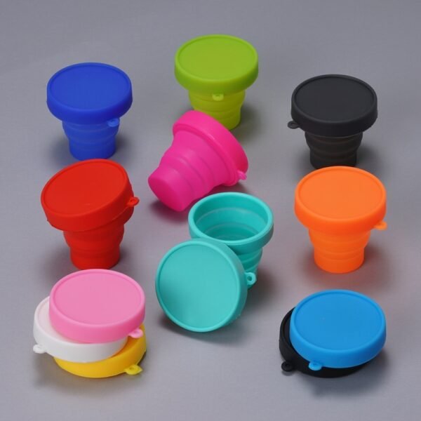 Copo retrátil silicone
