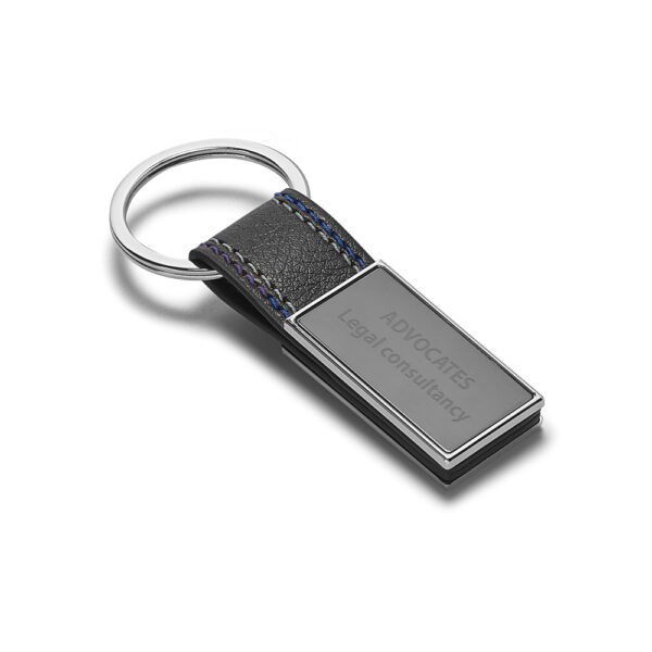 Chaveiro Metal Couro Personalizados - Image 3